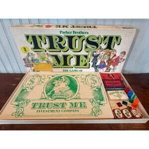 Trust Me Board Game Parker Brothers 1981 Vintage Board Game
